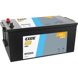 Batteria camion Exide EF2353+ 12V 235Ah 1300A - 1
